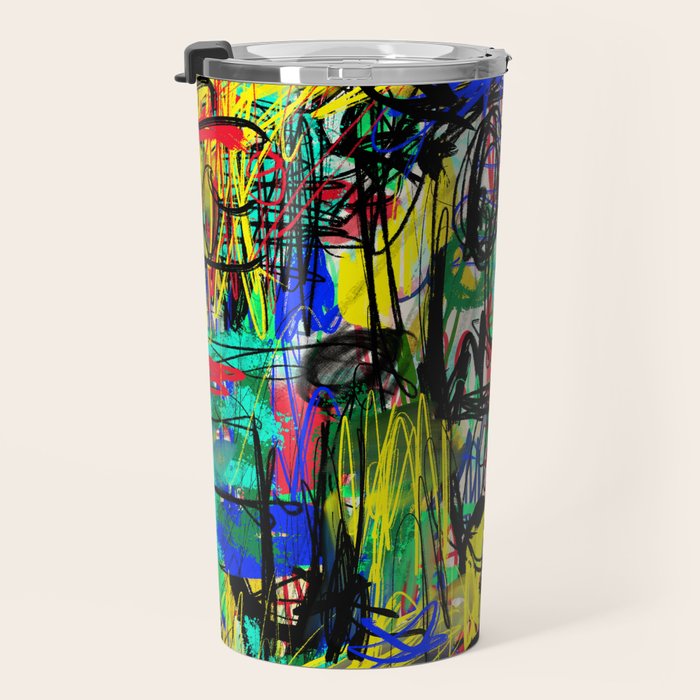 Urban Graffiti. Character 1. Travel Mug Gallery Image 3