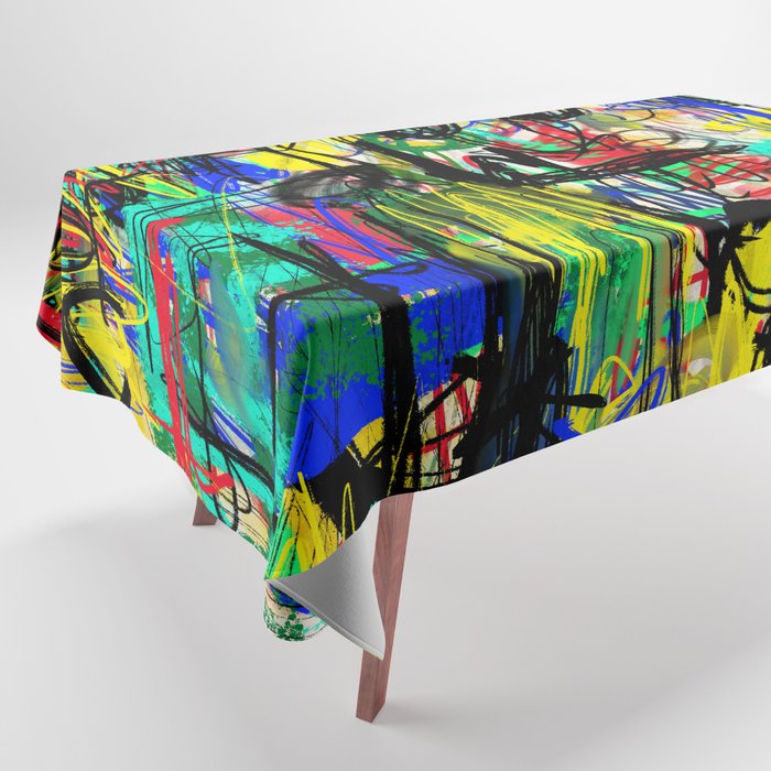 Urban Graffiti. Character 1. Tablecloth Gallery Image 1