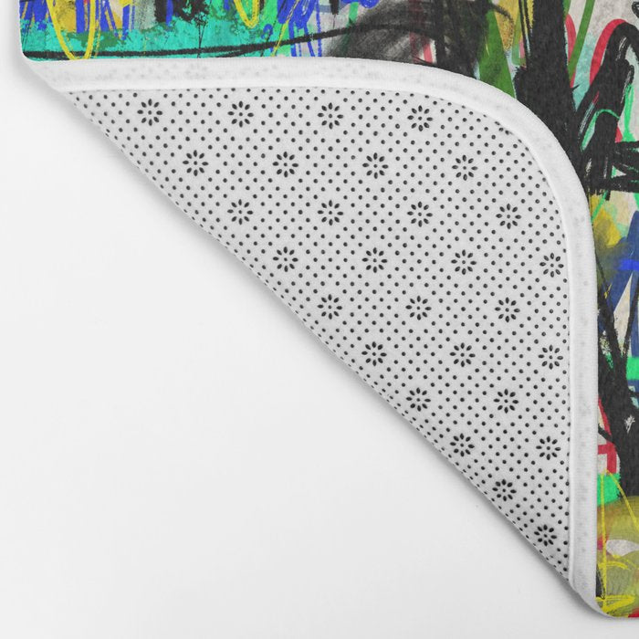 Urban Graffiti. Character 1. Bath Mat Gallery Image 2
