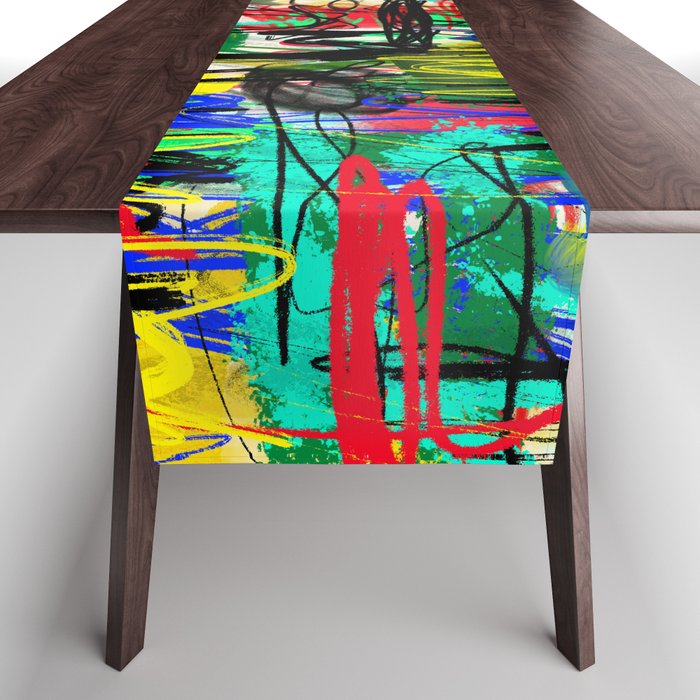 Urban Graffiti. Character 1. Table Runner Gallery Image 1