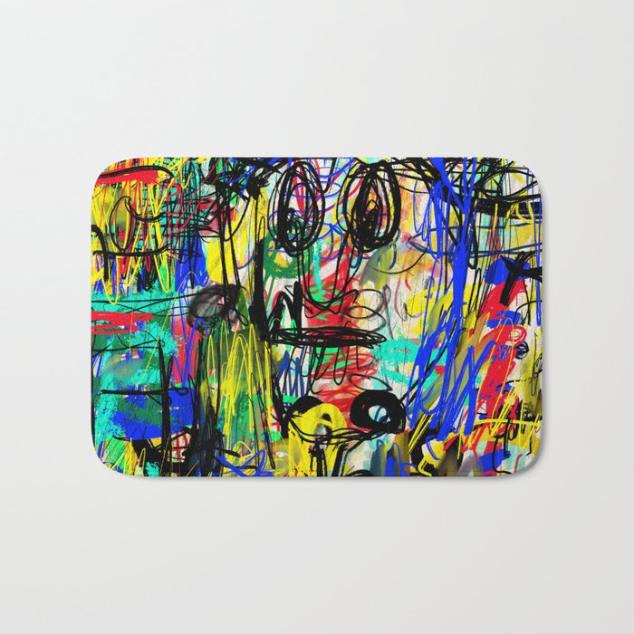 Urban Graffiti. Character 1. Bath Mat Gallery Image 1