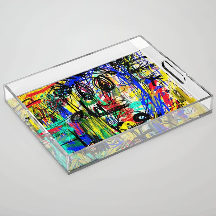 Urban Graffiti. Character 1. Acrylic Tray Gallery Image 1