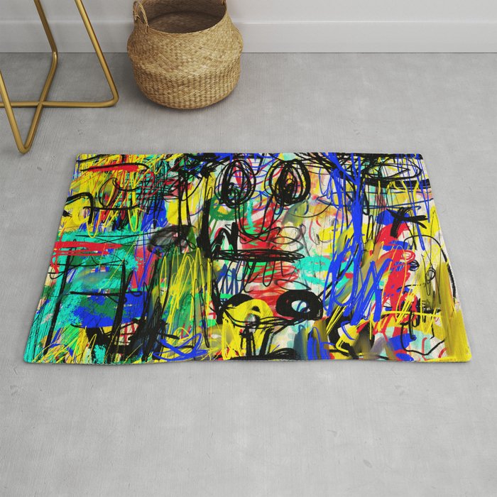 Urban Graffiti. Character 1. Rug