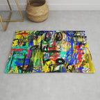 Urban Graffiti. Character 1. Rug Gallery Image 1