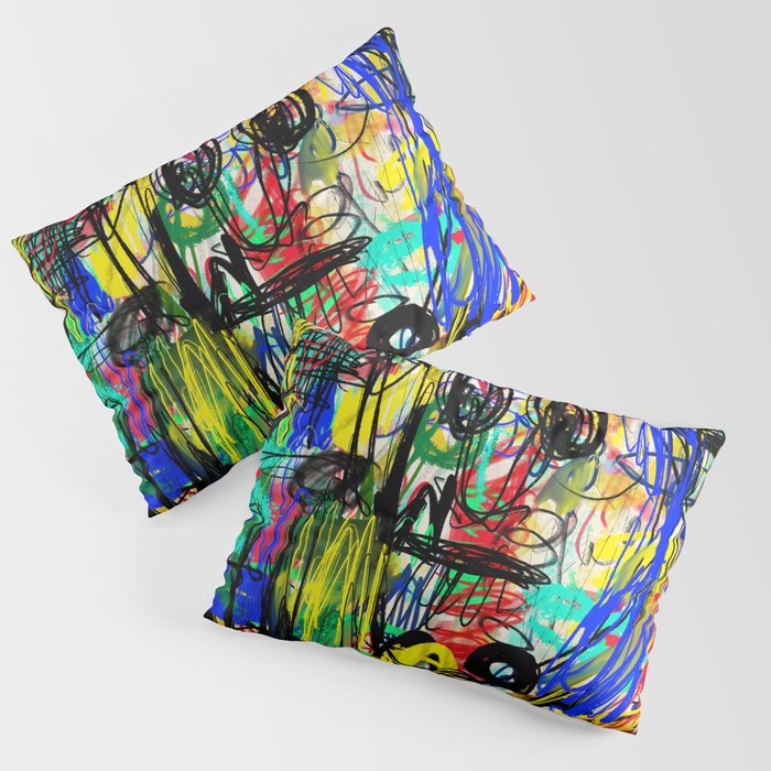 Urban Graffiti. Character 1. Pillow Sham Gallery Image 3