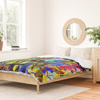Urban Graffiti. Character 1. Duvet Cover Gallery Image 2