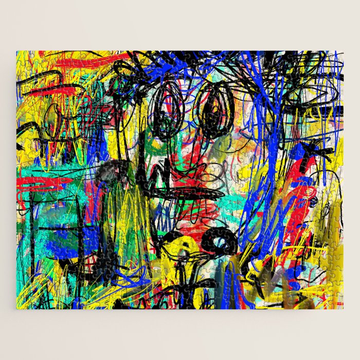 Urban Graffiti. Character 1. Jigsaw Puzzle Gallery Image 1