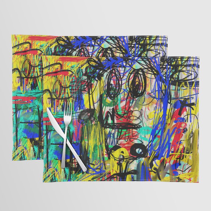 Urban Graffiti. Character 1. Placemat Gallery Image 1