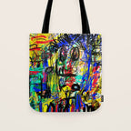 Urban Graffiti. Character 1. Tote Bag Gallery Image 1