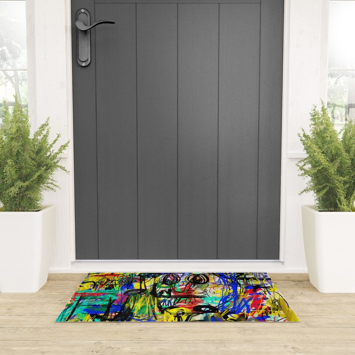 Urban Graffiti. Character 1. Welcome Mat Gallery Image 3