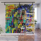 Urban Graffiti. Character 1. Wall Mural Gallery Image 1