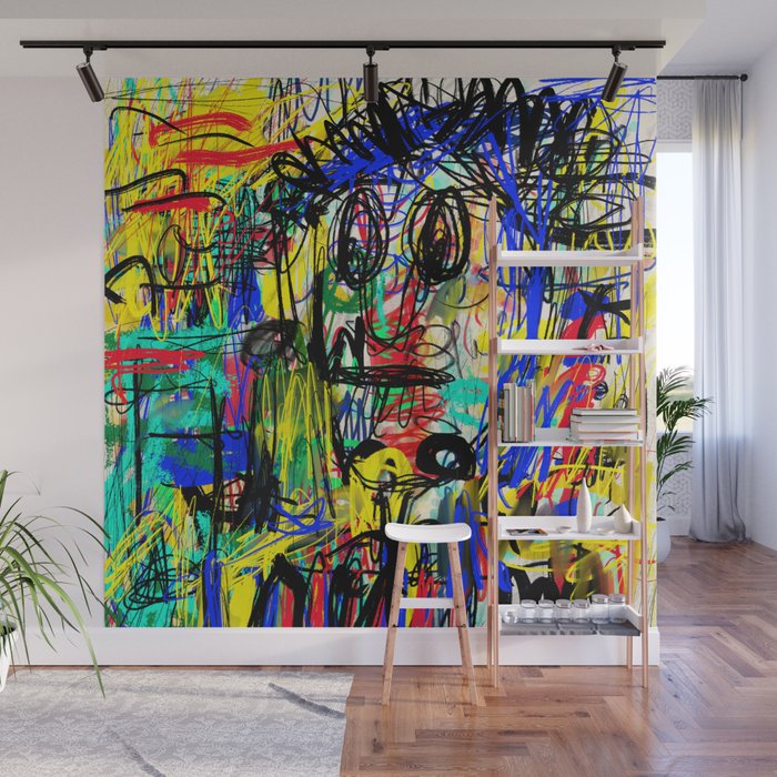 Urban Graffiti. Character 1. Wall Mural Gallery Image 1