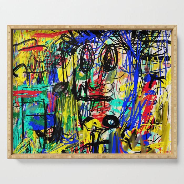 Urban Graffiti. Character 1. Serving Tray Gallery Image 1