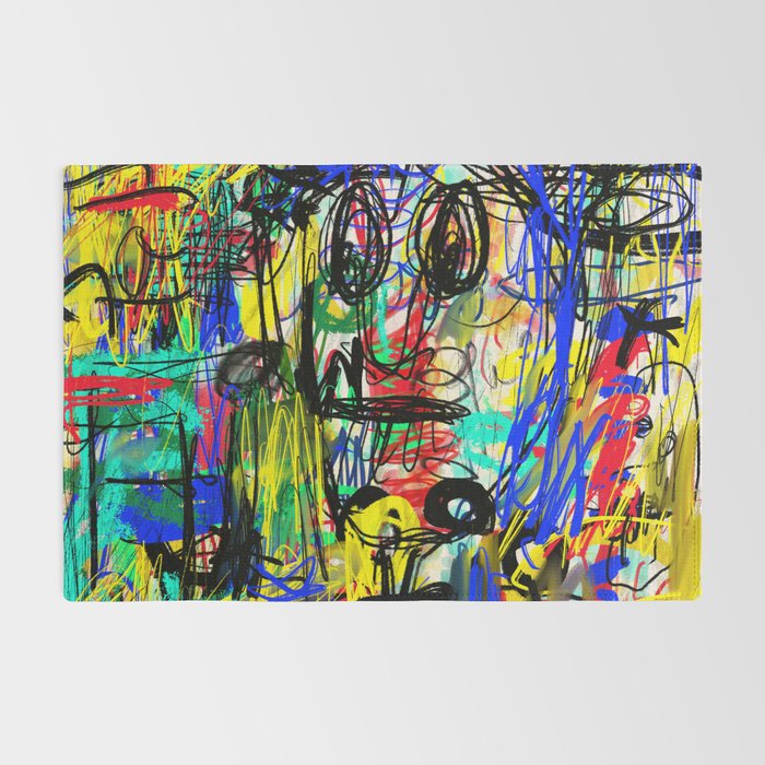 Urban Graffiti. Character 1. Rug Gallery Image 2