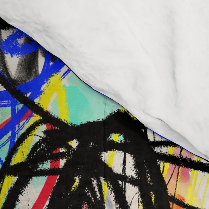 Urban Graffiti. Character 1. Comforter Gallery Image 4