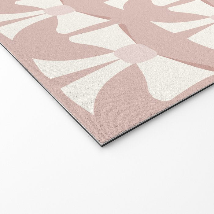 Vintage Bows XV Pink Welcome Mat Gallery Image 2