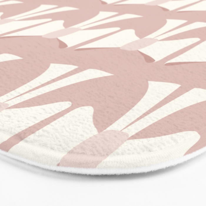 Vintage Bows XV Pink Bath Mat Gallery Image 3