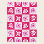 Checkered Daisies - Pink Poster Gallery Image 4