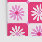 Checkered Daisies - Pink Poster Gallery Image 3
