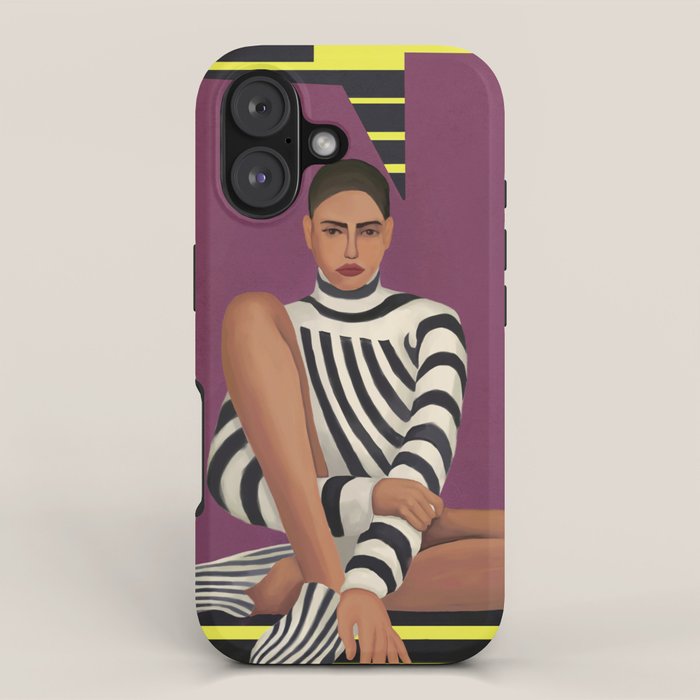 Stripes in Stillness iPhone Case Gallery Image 1