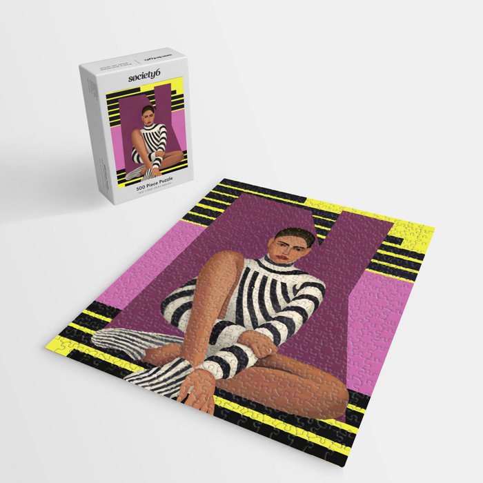 Stripes in Stillness Jigsaw Puzzle Gallery Image 2
