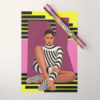 Stripes in Stillness Wrapping Paper Gallery Image 1