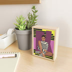 Stripes in Stillness Mini Art Print Gallery Image 2