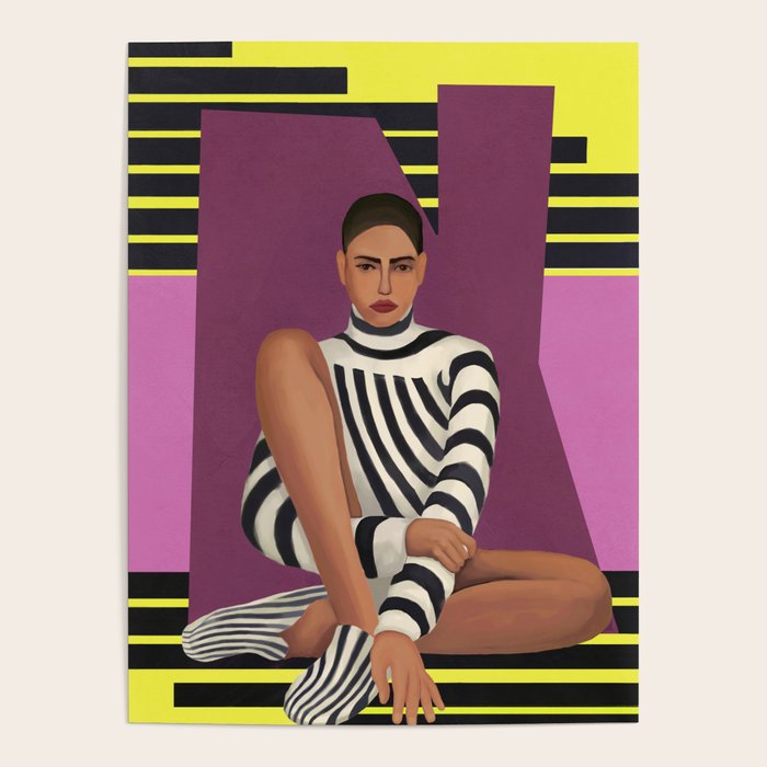 Stripes in Stillness Poster Gallery Image 4