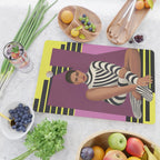 Stripes in Stillness Cutting Board Gallery Image 2