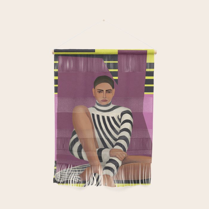 Stripes in Stillness Wall Hanging Gallery Image 1