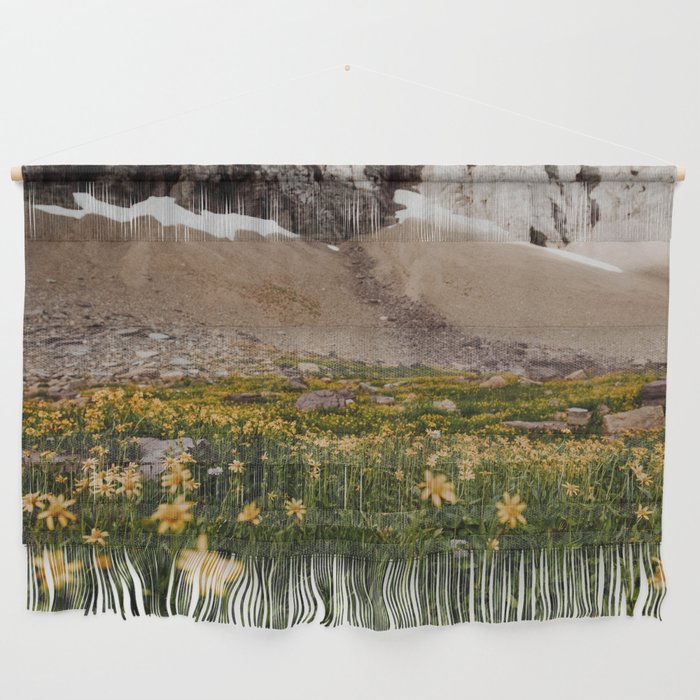 Glacier Wild Flowers Wall Hanging Gallery Image 1