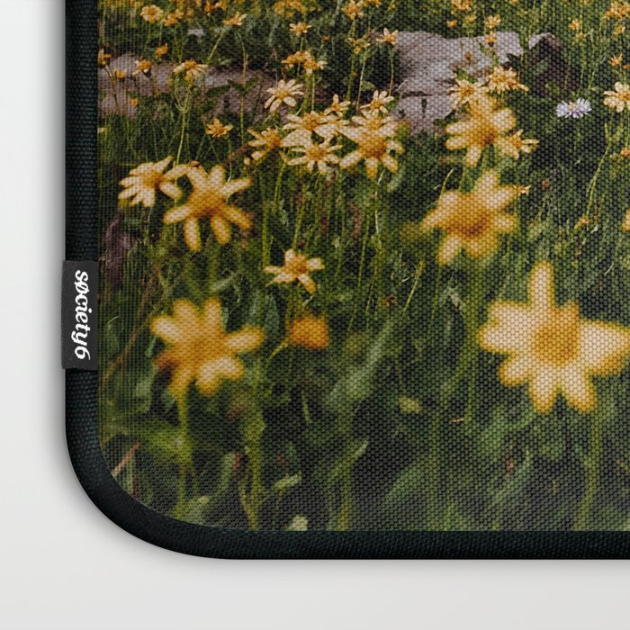 Glacier Wild Flowers Laptop Sleeve Gallery Image 3