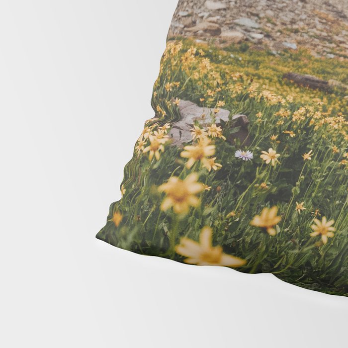 Glacier Wild Flowers Pillow Sham Gallery Image 4