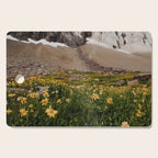 Glacier Wild Flowers Cutting Board Gallery Image 1
