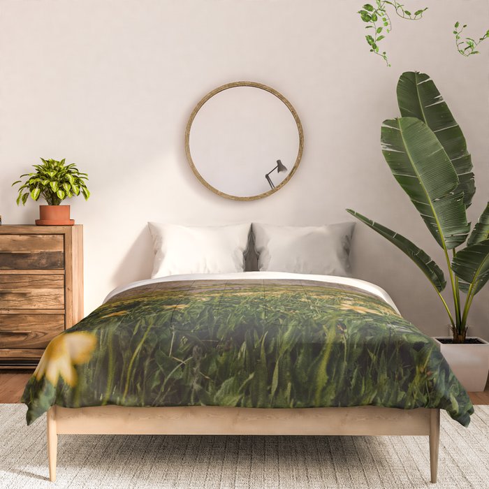Glacier Wild Flowers Comforter Gallery Image 3