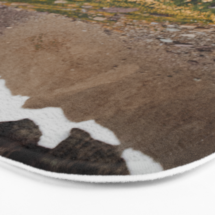 Glacier Wild Flowers Bath Mat Gallery Image 3