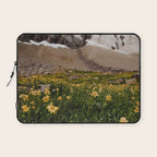 Glacier Wild Flowers Laptop Sleeve Gallery Image 1