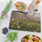 Glacier Wild Flowers Cutting Board Gallery Image 2