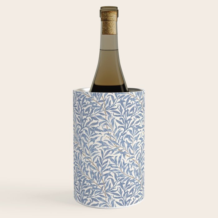 William Morris Willow Bough Blue Delft Porcelain Wine Chiller Gallery Image 1