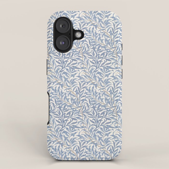 William Morris Willow Bough Blue Delft Porcelain iPhone Case Gallery Image 1