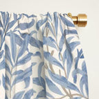 William Morris Willow Bough Blue Delft Porcelain Window Curtain Gallery Image 2