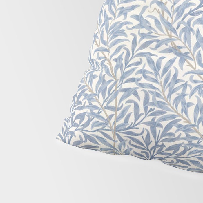 William Morris Willow Bough Blue Delft Porcelain Pillow Sham Gallery Image 4
