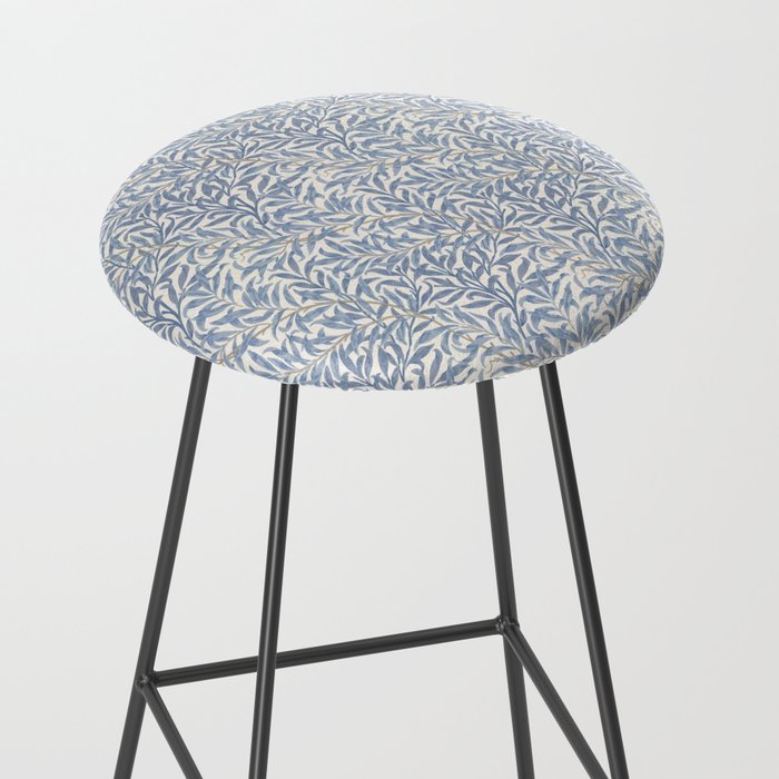William Morris Willow Bough Blue Delft Porcelain Stool Gallery Image 2