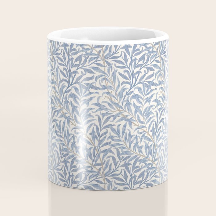 William Morris Willow Bough Blue Delft Porcelain Coffee Mug Gallery Image 4