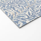 William Morris Willow Bough Blue Delft Porcelain Welcome Mat Gallery Image 2