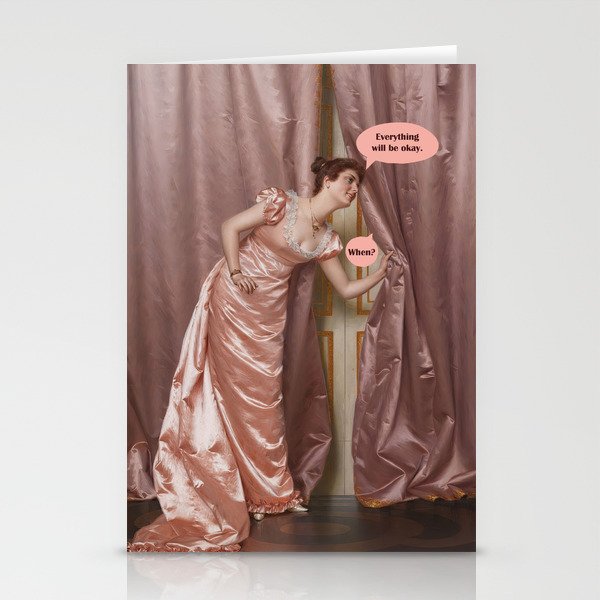 Everything Will Be Okay Stationery Card Gallery Image 1