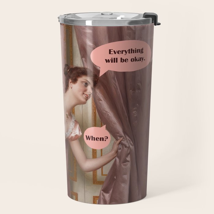 Everything Will Be Okay Travel Mug Gallery Image 2