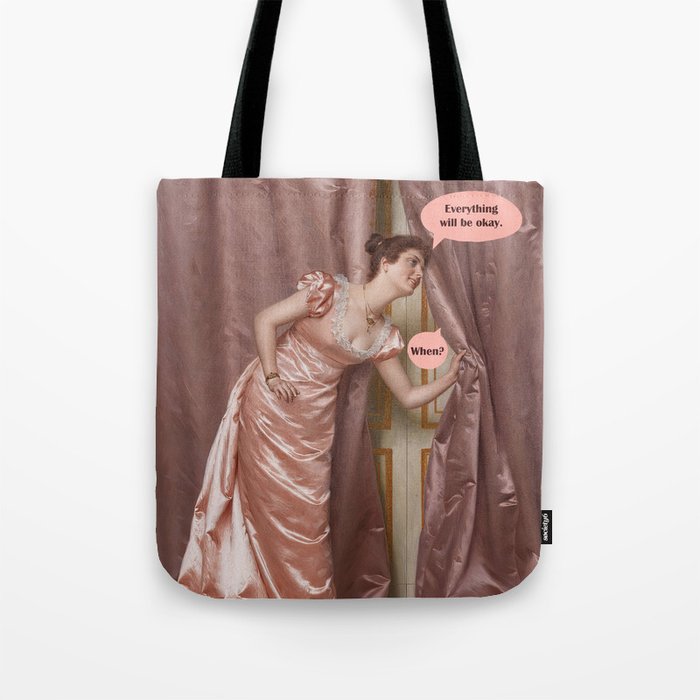 Everything Will Be Okay Tote Bag Gallery Image 1