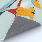 Mid Century spring floral Rug Gallery Image 4