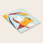 Mid Century spring floral Notebook Gallery Image 2